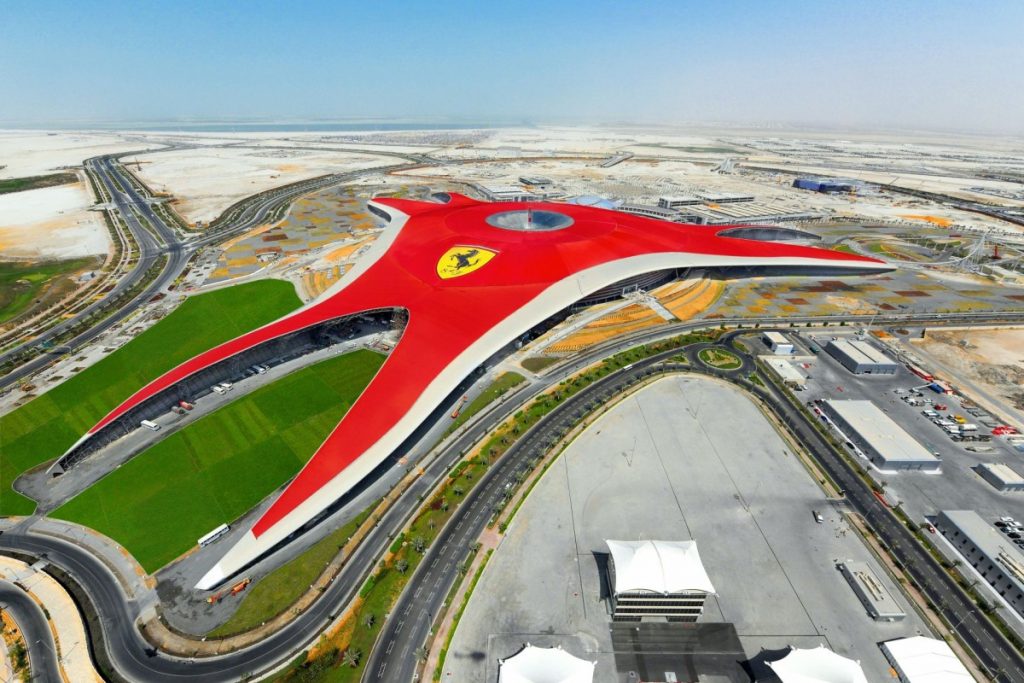 <p>Ferrari World</p>
