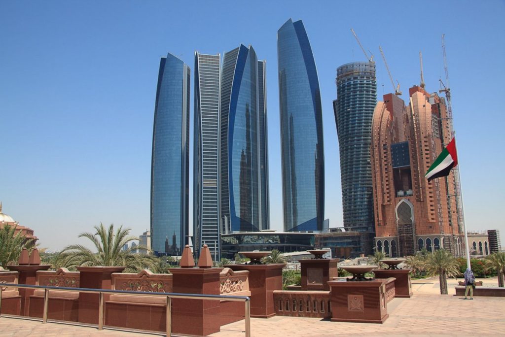 <p>Etihad Towers</p>
