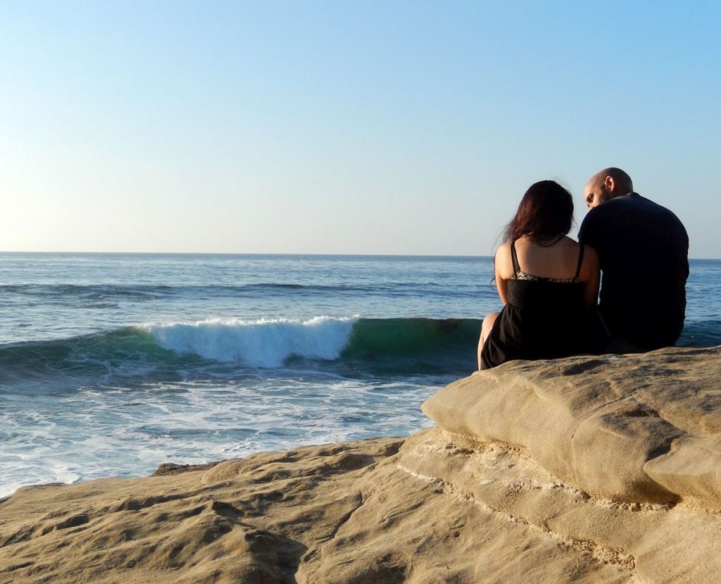 <p>Casal em La Jolla</p>
