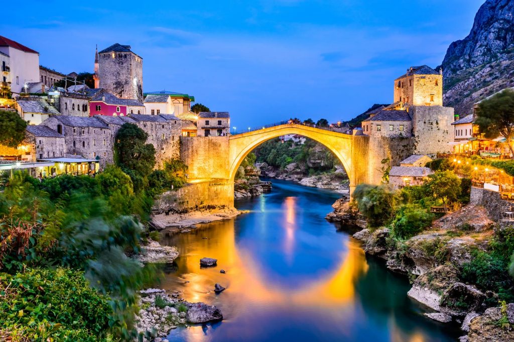 <p>Mostar, capital da Herzegovina</p>
