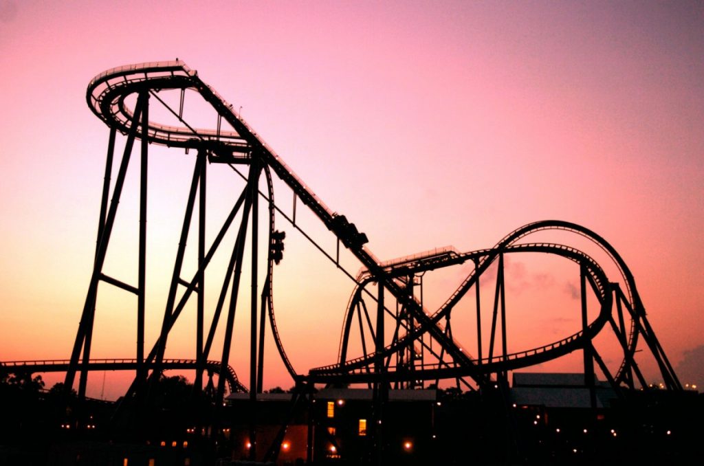 <p>Sheikra, no Busch Gardens</p>
