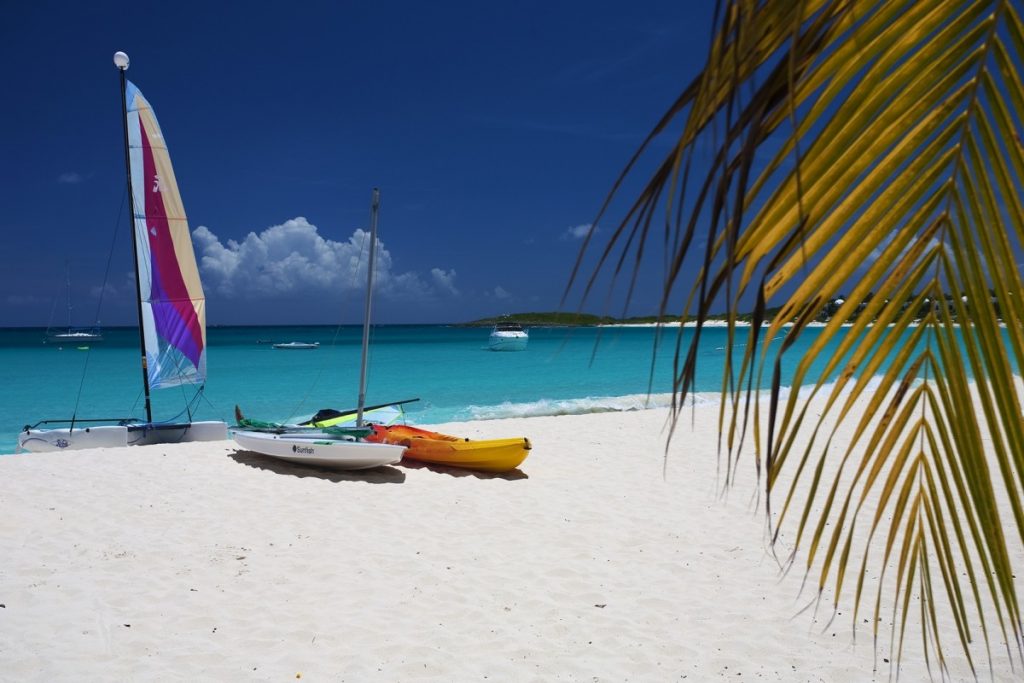 <p>Orient Beach, em St. Martin</p>
