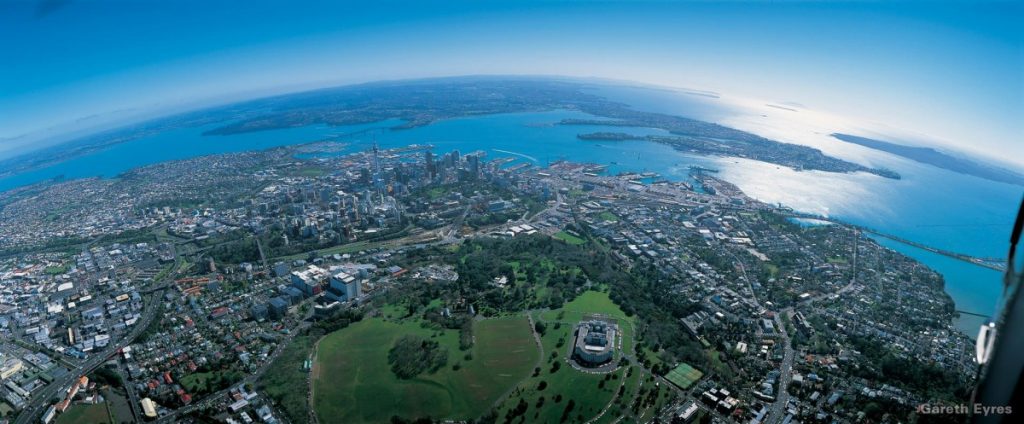 <p>Vista aérea de Auckland</p>
