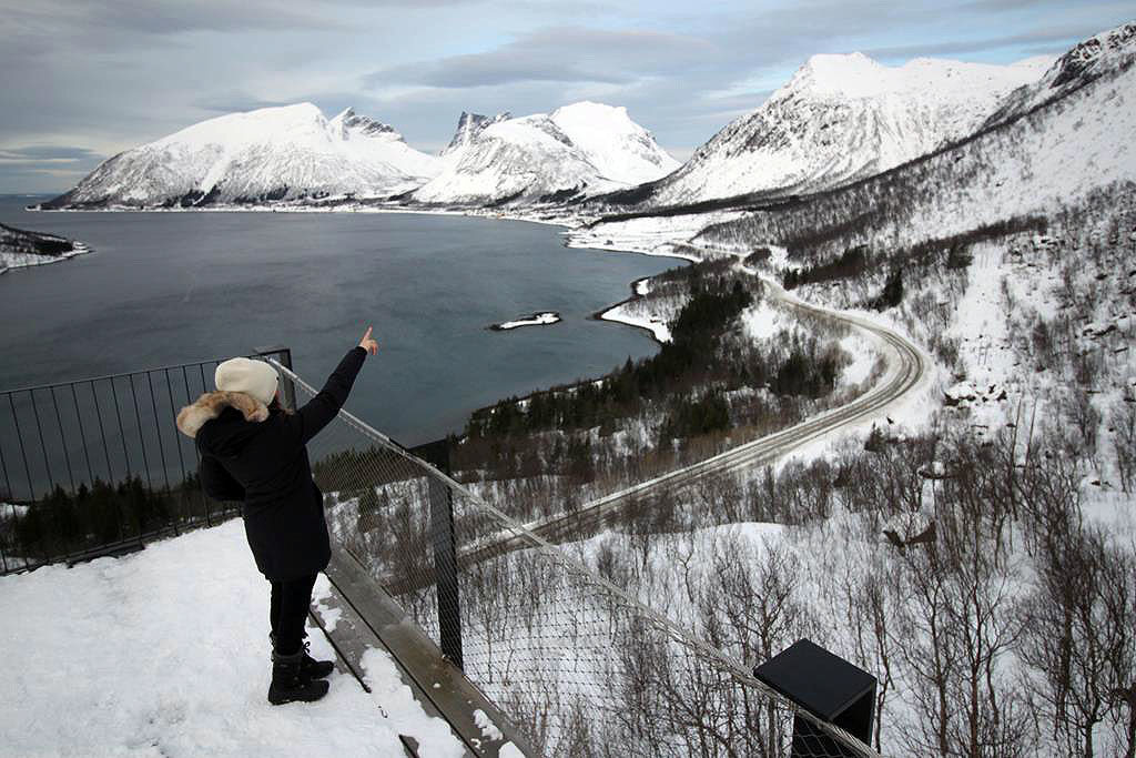 <p>Fiordes próximos a Tromso</p>
