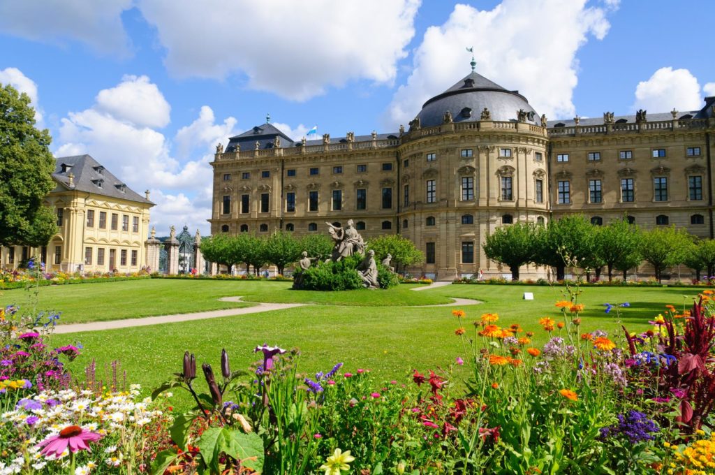 <p>Residenz, em Würzburg</p>
