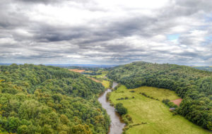 Wye Valley, no País de Gales