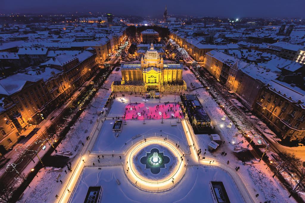 A sonora Zagreb e o Natal mais lindo da Europa