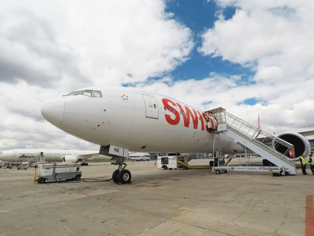 Como é o novo avião da Swiss, que voa até Zurique