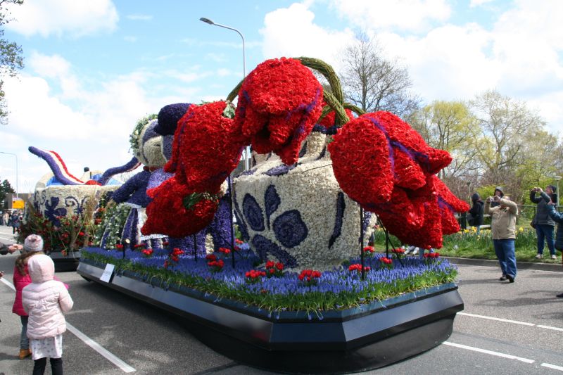 Parada de Flores, um dos eventos da cultura holandesa