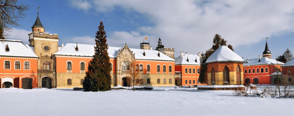 Palácio de Sychrov é mais uma opção que não fecha durante o inverno |Divulgação