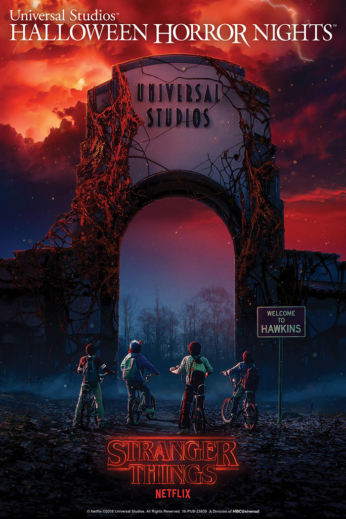 Stranger Things fará parte do Halloween Horror Nights |Divulgação