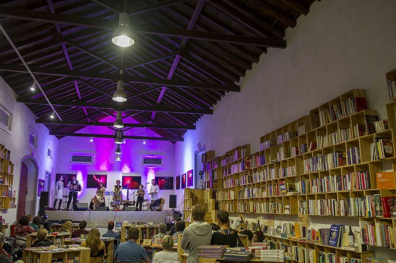 Livraria da Adega durante Folio 2017