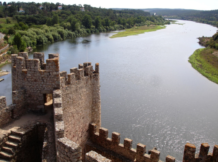 Castelo no centro de Portugal