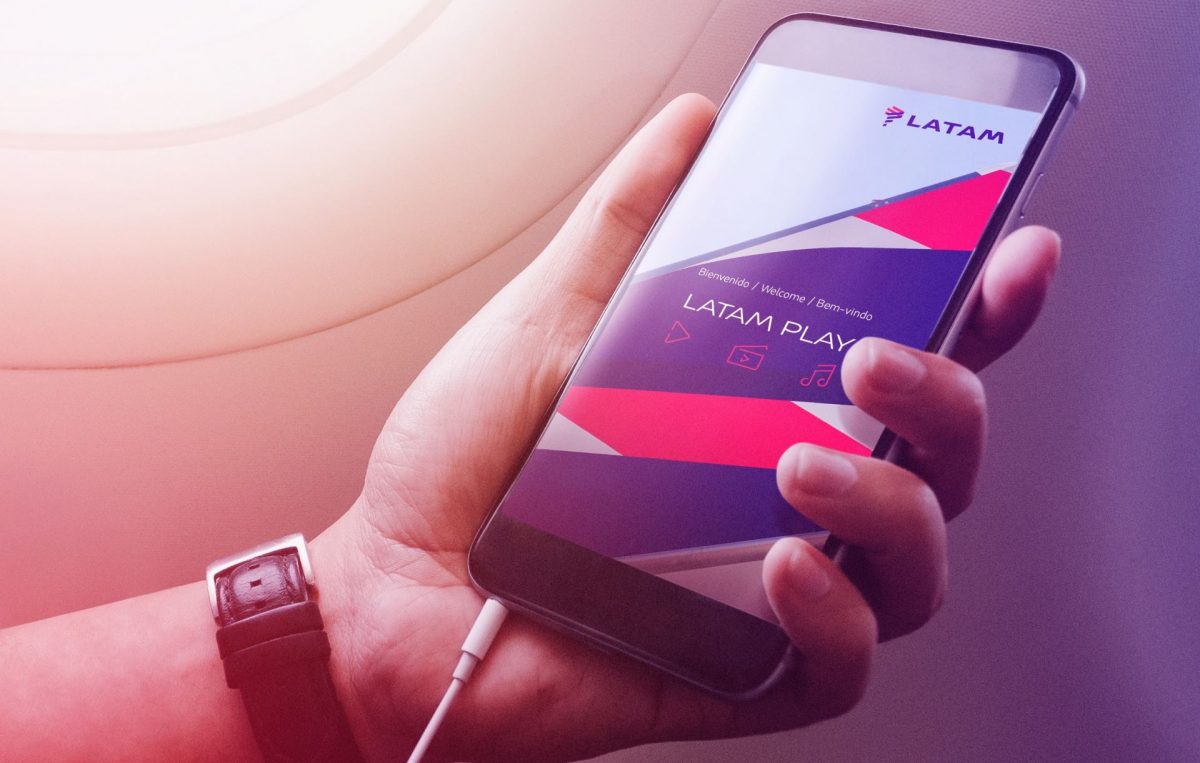 Latam agora tem internet no avião