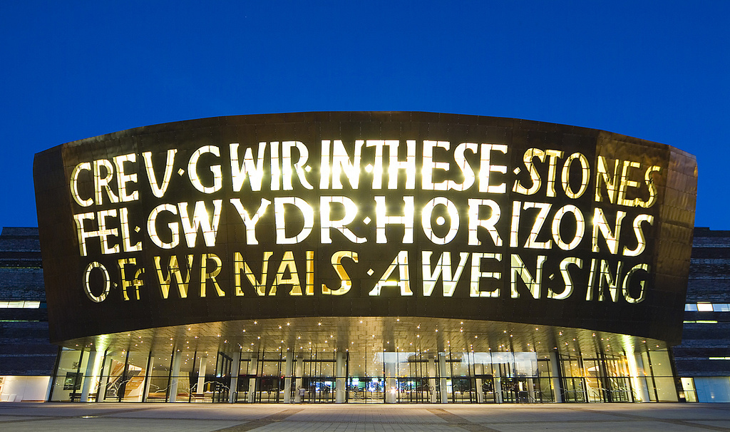  Wales Millennium Centre, em Cardiff