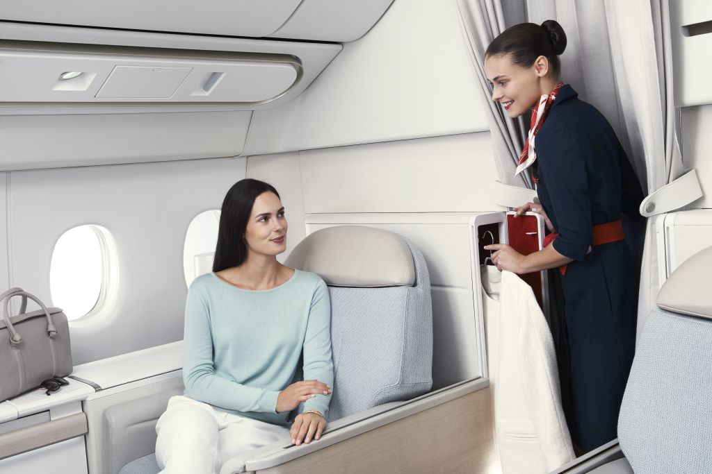 Alta gastronomia e muito conforto: conheça a primeira classe da Air France