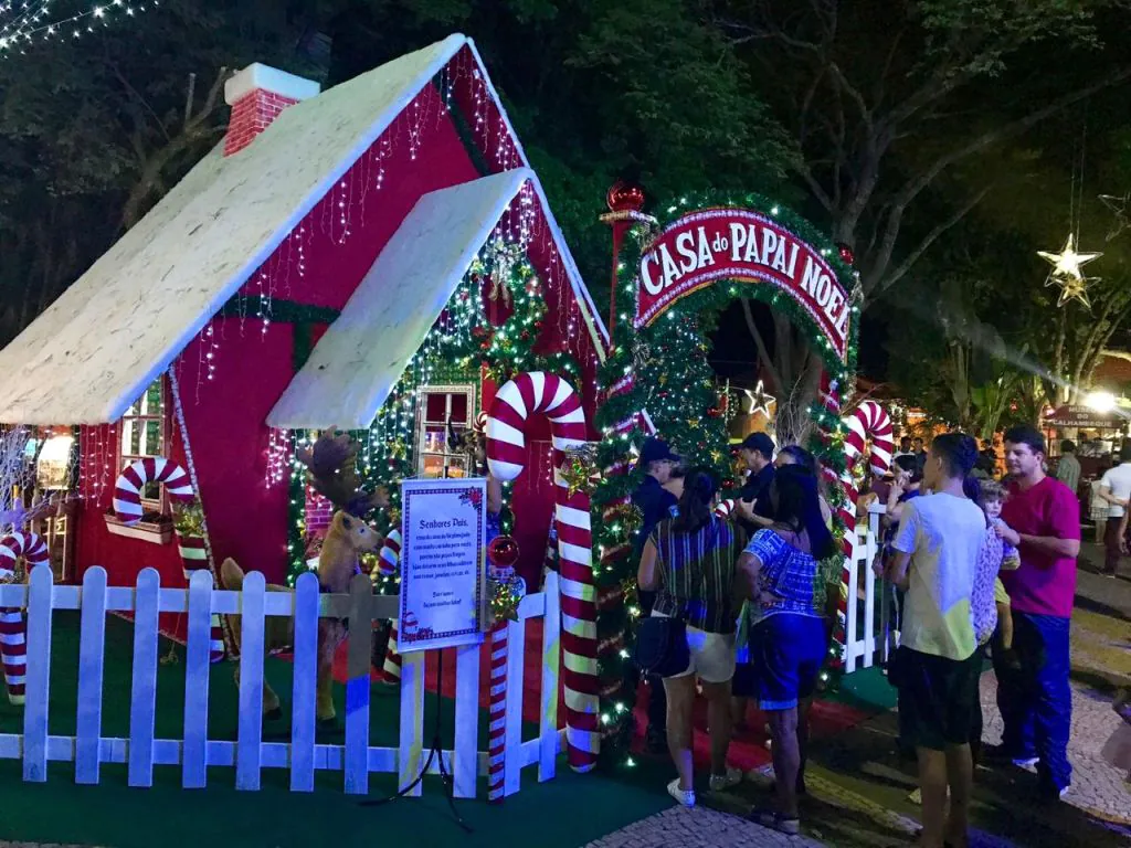 Natal em Brotas terá casa do Papai Noel e diversas atividades radicais