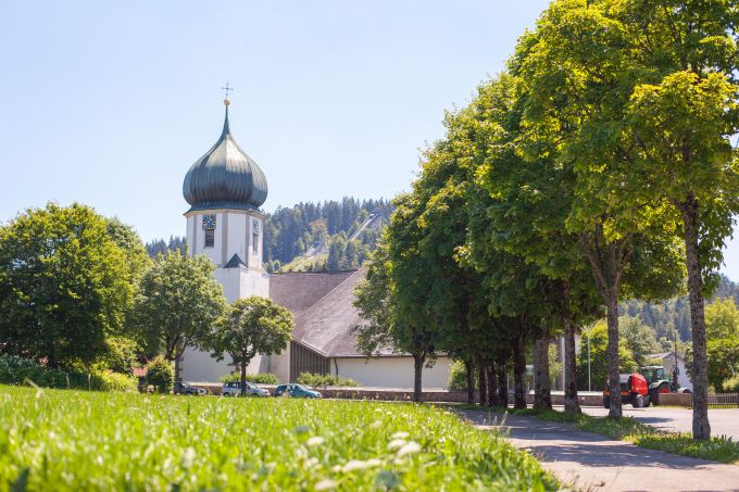 Igreja na Floresta Negra