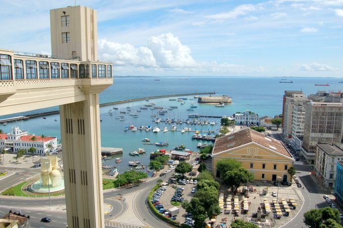 Vista da Baía de Todos os Santos