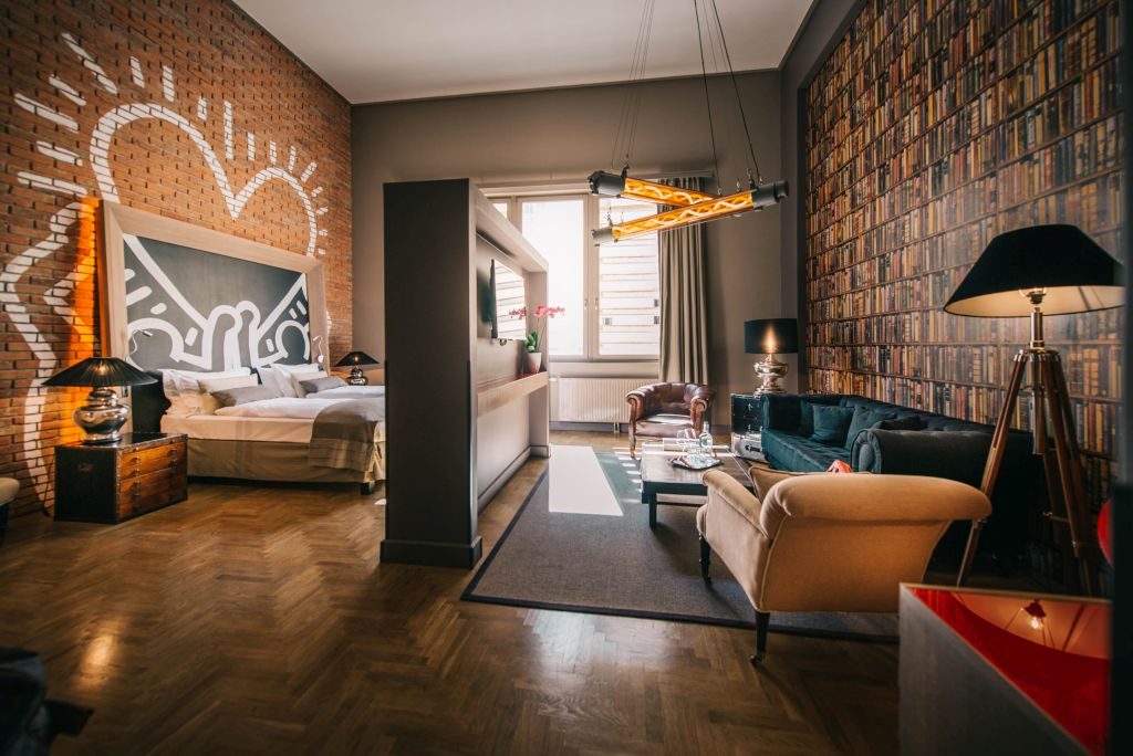 Quarto do hotel localizado em Budapeste, Hungria | Divulgação 