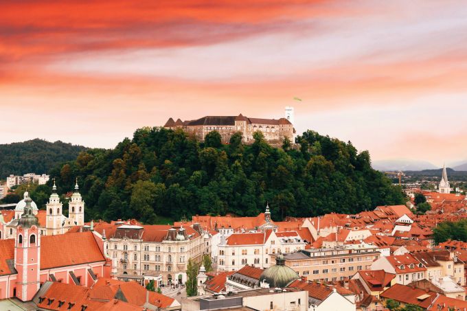 castelo na Eslovênia