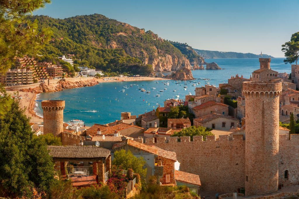 Vista da região da Costa Brava na Espanha | Divulgação 