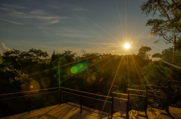 Vista do pôr do sol em Brotas, São Paulo | Divulgação 