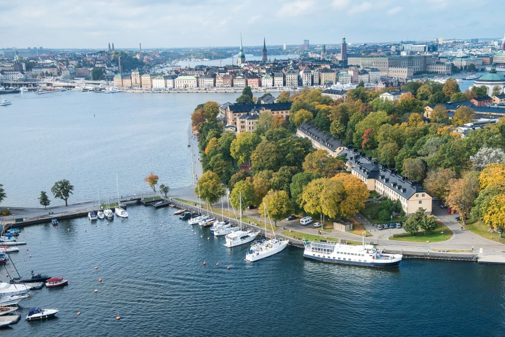 Paisagem da cidade de Estocolmo, na Suécia | Divulgação 