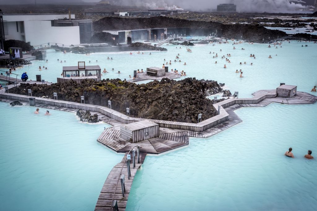 Blue Lagoon, a Lagoa Azul islandesa, em Reykjanesskagi | Divulgação 