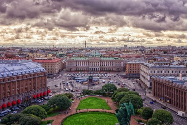 Vista da cidade de São Petersburgo | Divulgação 