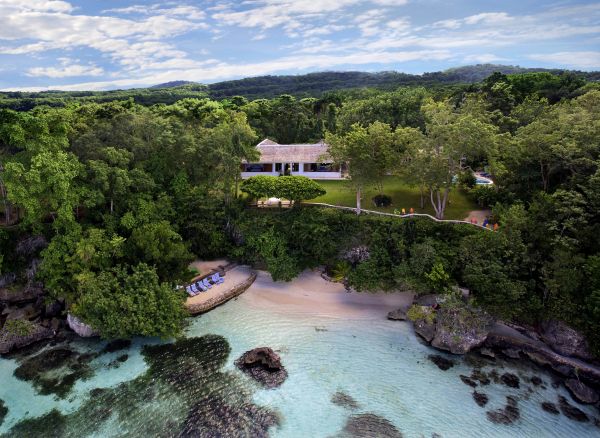 Vista das hospedagem no Mar do Caribe | Divulgação 