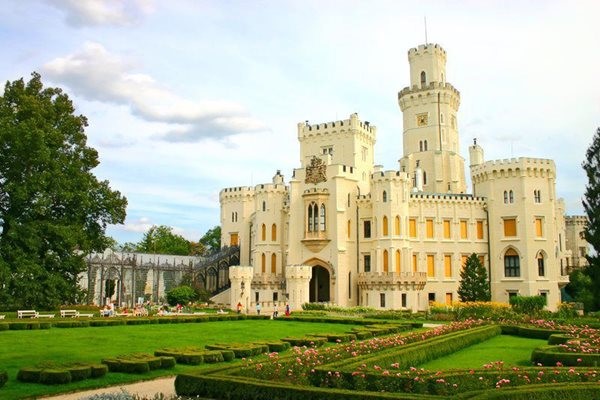 Vista do Palácio de Hluboká nad Vltavou | Divulgação 