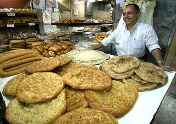 Pães fazem sucesso na culinária da Jordânia | Divulgação 