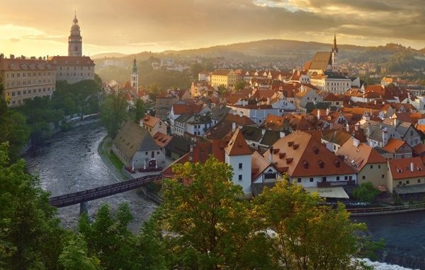 Vista de Cesky Krumlov | Divulgação 