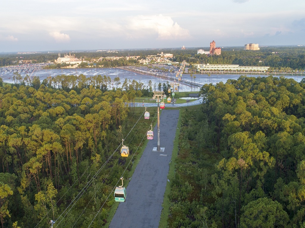 Walt Disney World anuncia abertura de novo teleférico