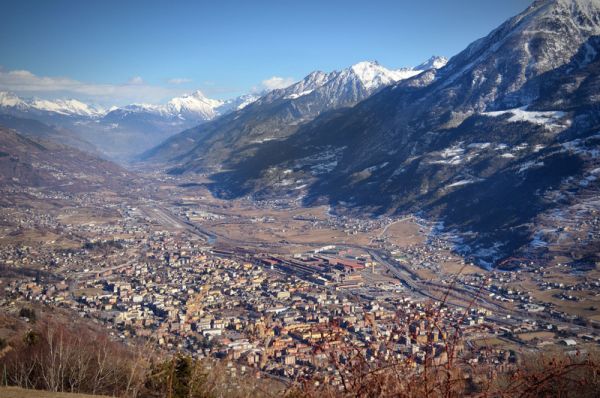 Vista de Aosta, na Itália | Divulgação 