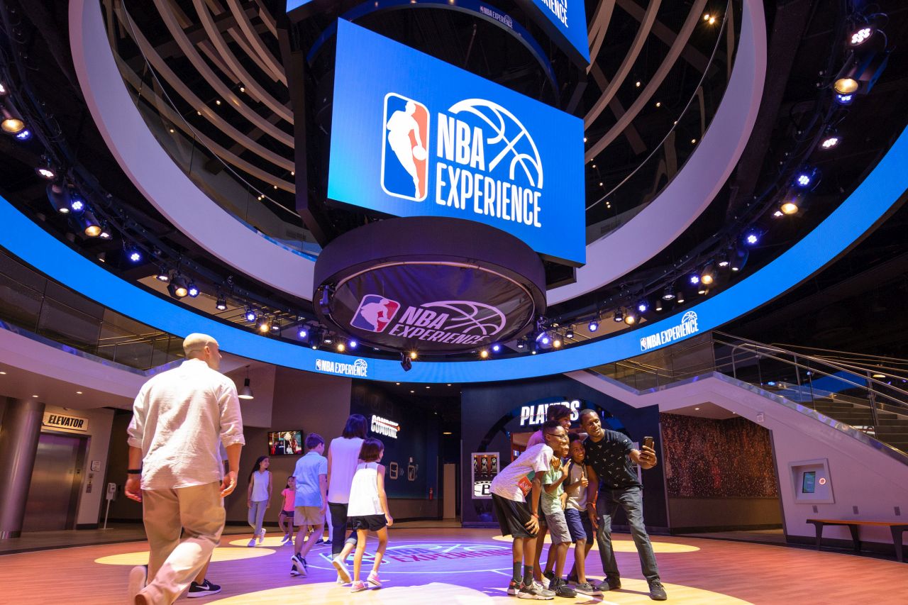 Como é a The NBA Experience, na Disney World