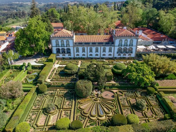 Vista da Casa da Ínsua, em Portugal | Divulgação 