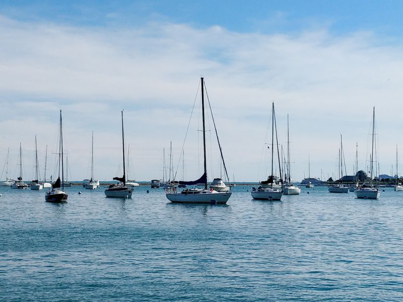 Passeio de barco em Chicago