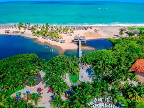 Vista aérea do Pratagy Beach All Inclusive Resort | Divulgação 