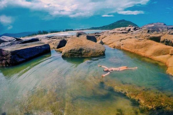 Vista da praia em Santa Catarina | Divulgação 