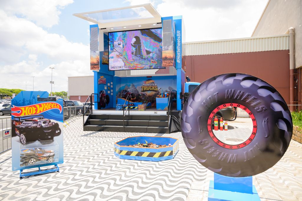 Brinquedoteca da Hot Wheels faz tour pelo Sul e Sudeste do Brasil