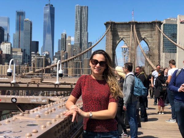 Marina Tajra Araujo em Nova York | Divulgação 