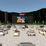 Pedreira Paulo Leminski se transforma em arena no modelo drive-in