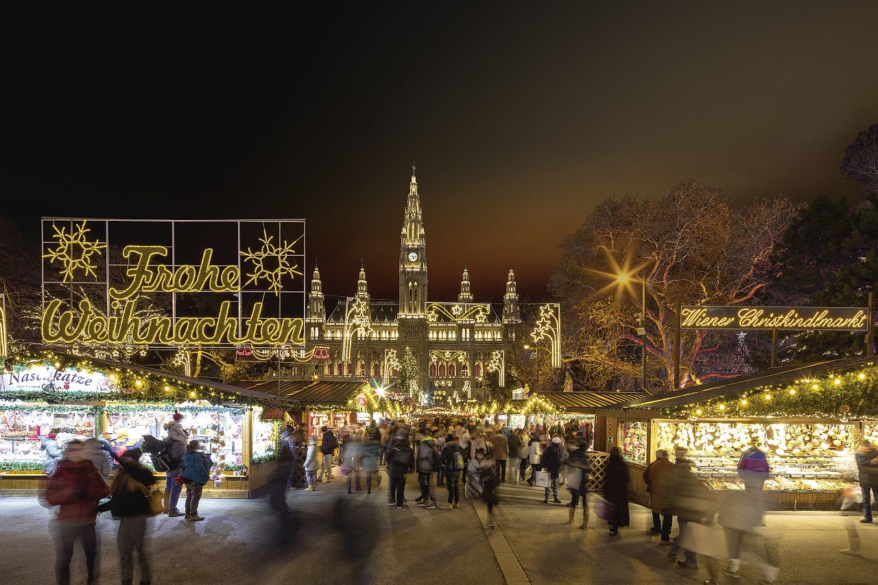 35 fotos lindas de Viena iluminada para o Natal