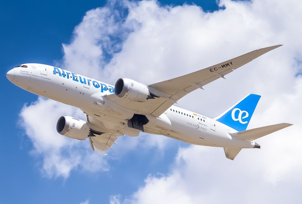 Air Europa vai retomar voos para os Estados Unidos