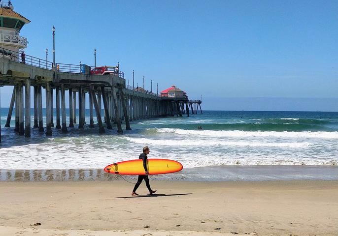 A história do surf na Califórnia e os melhores picos da região