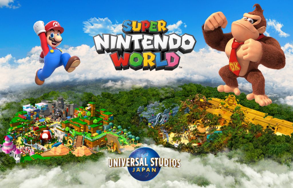 Universal Studios Japão terá área temática do jogo Donkey Kong