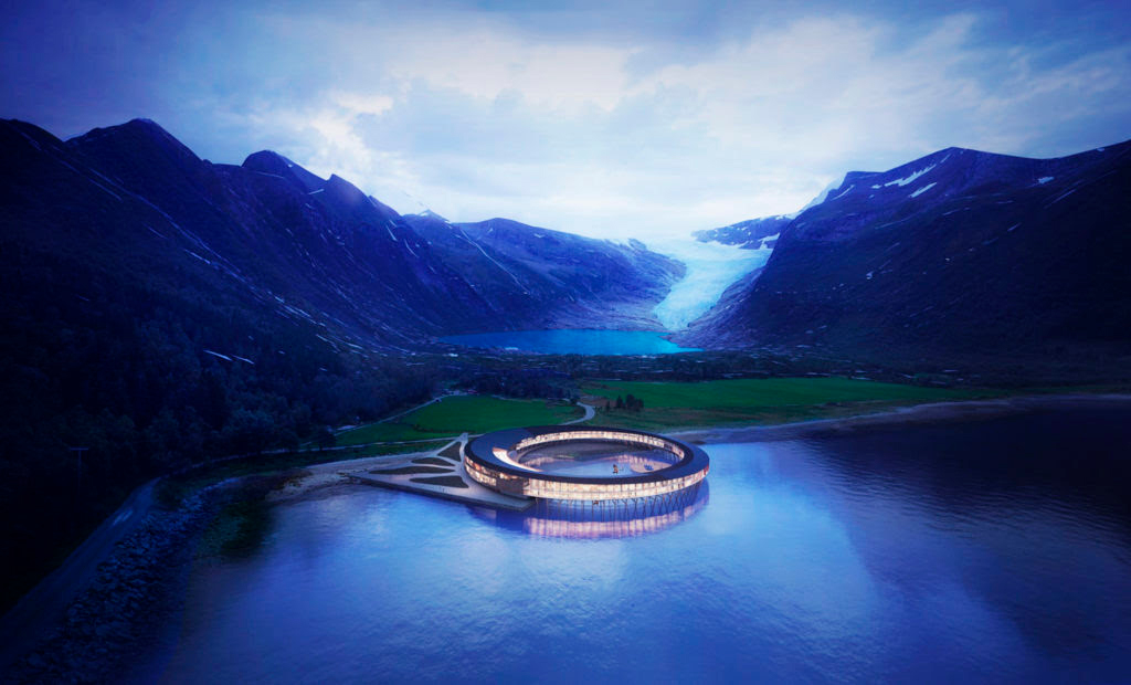 Como o Svart Glacier, na Noruega, pretende se tornar o hotel mais sustentável do mundo