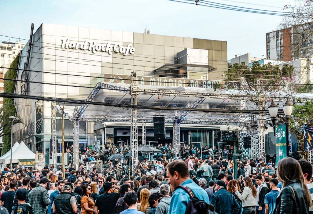 Hard Rock Cafe Curitiba terá 10 horas de shows no Dia Mundial do Rock